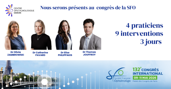 Le Centre Ophtalmologique Odéon au cœur du congrès SFO