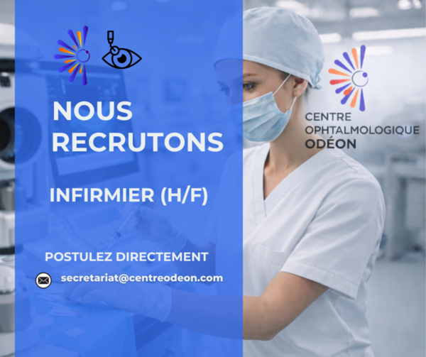 Recrutement Infirmier F H Ophtalmologie 